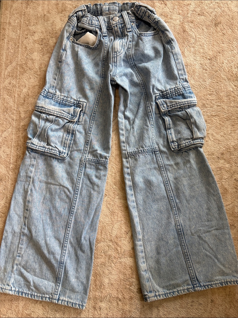 Old navy Girl baggy high rise jeans